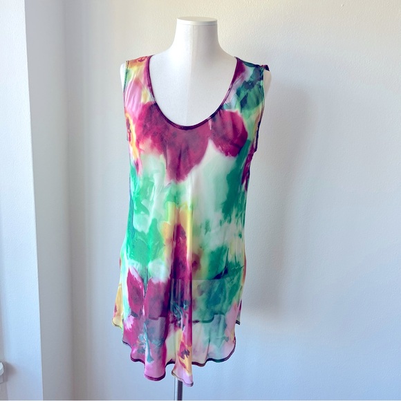 Uru Silk Sleeveless Top- one size - Picture 3 of 6